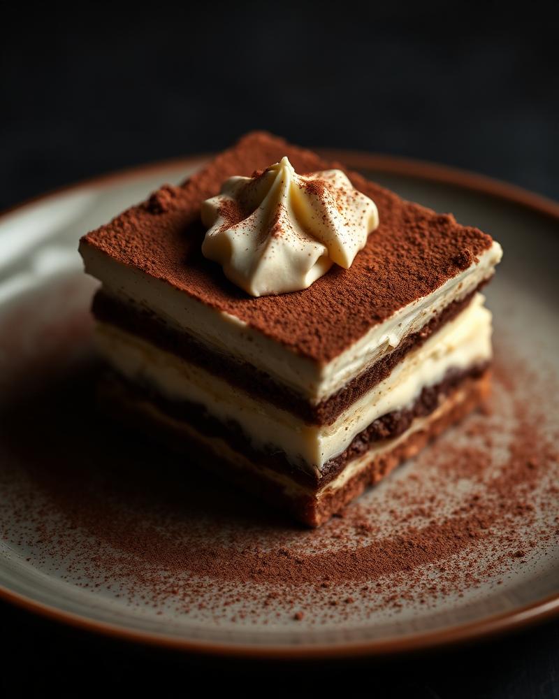 Tiramisù della nonna — Rețeta tradițională, mascarpone, espresso, cacao Amedei.